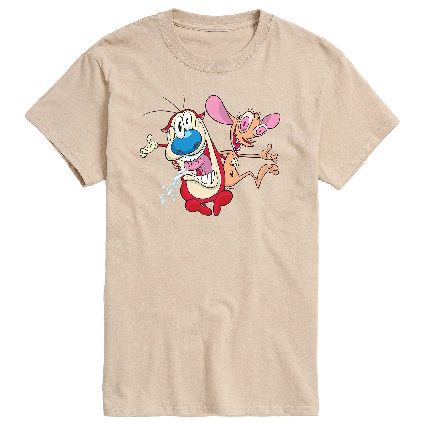 

Мужская футболка для прыжков Ren & Stimpy Licensed Character