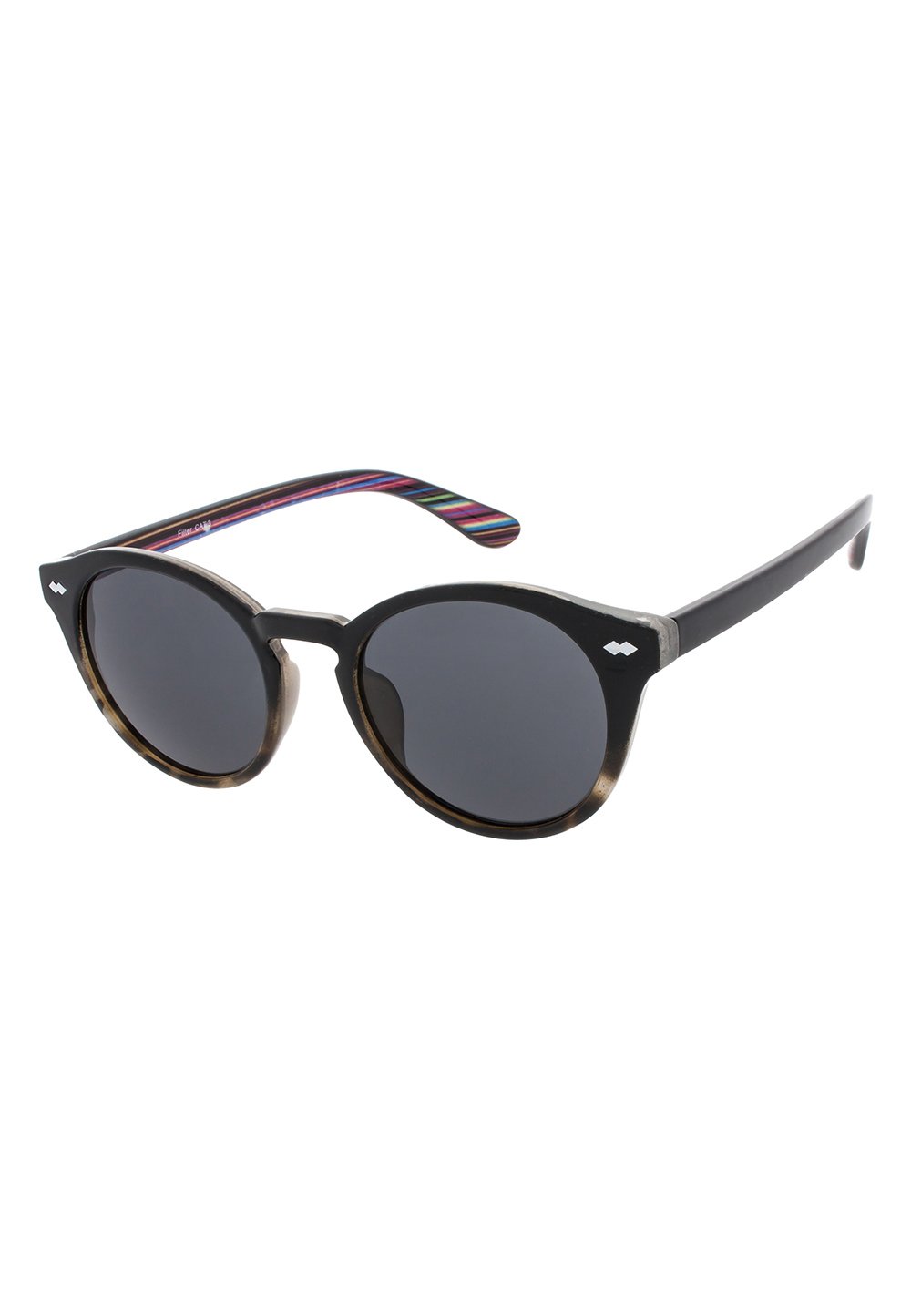 косметичка remember black stripes 23 10 16 см Солнцезащитные очки JAQUIM Icon Eyewear, цвет black & stripes