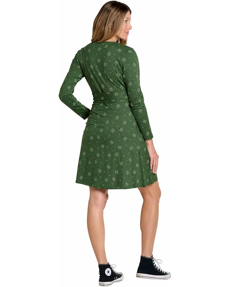 Платье Toad&Co Cue Wrap Dress, цвет Pasture Geo Print