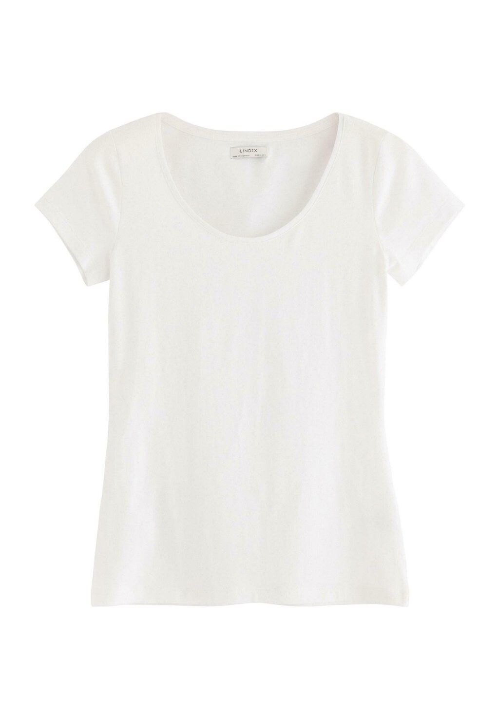 

Базовая футболка SHORT SLEEVE Lindex, белый