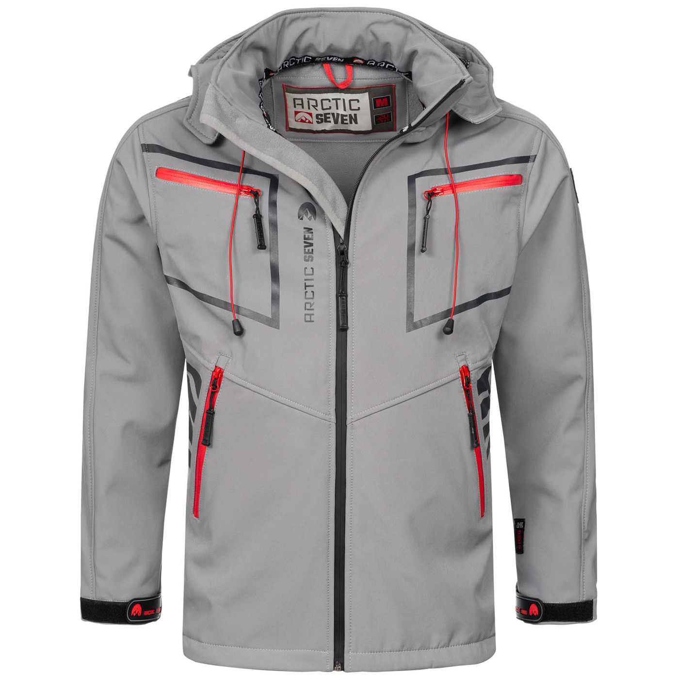 Куртка Arctic Seven Jacke ASPIER, светло-серый 2x70 вт 8000k светло голубой светодиодный комплект фар для arctic cat 400 500 650 700 1000