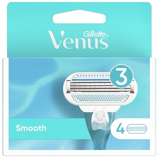 

Сменные лезвия для женщин, 4 шт. Gillette, Venus Smooth