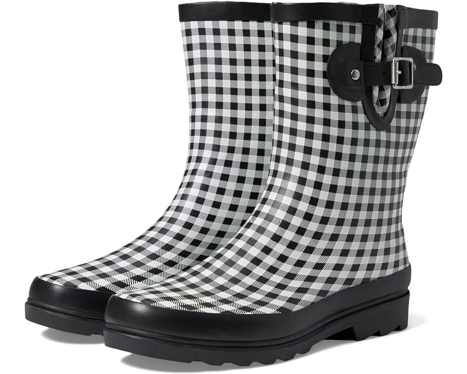 

Ботинки Western Chief Waterproof Mid Rain Boot, цвет Grunge Gingham Black