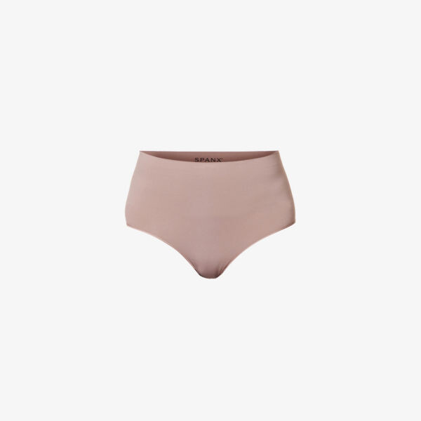 

Трусики EcoCare из эластичной ткани с высокой посадкой Spanx, цвет cafe au lait