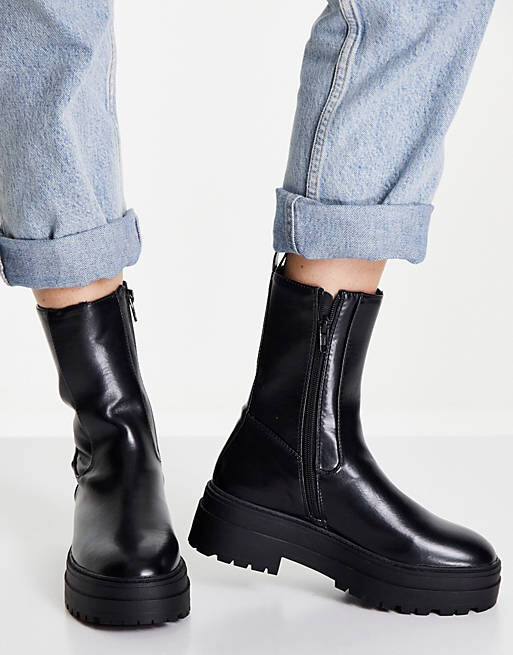 

Черные ботинки челси ASOS DESIGN Americano, Черный