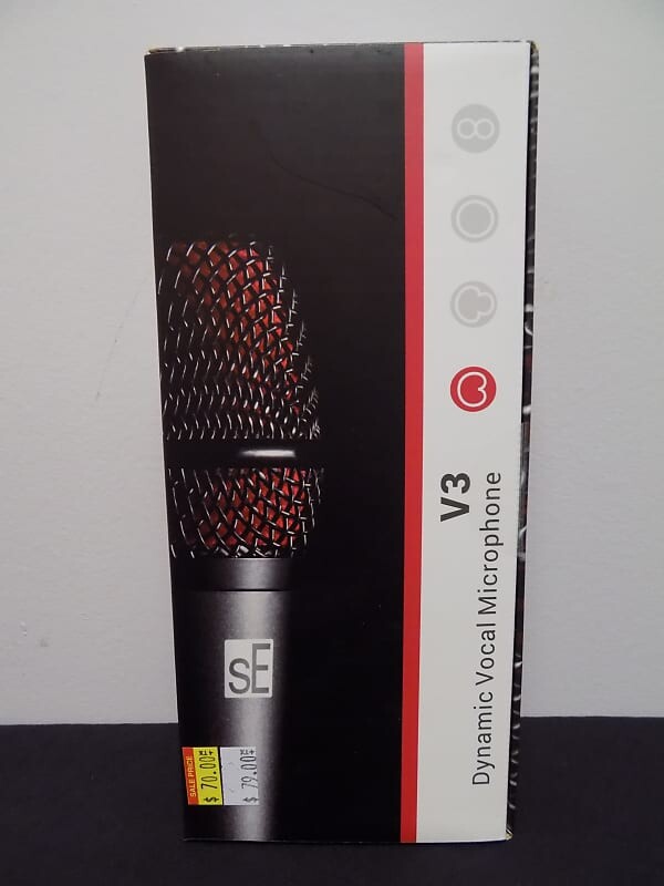 

Динамический вокальный микрофон sE Electronics V3 Handheld Cardioid Dynamic Microphone