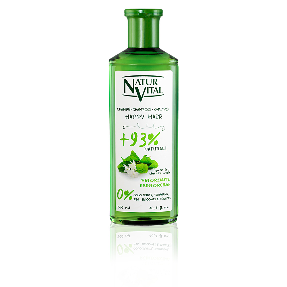 

Шампунь против ломкости Happy Hair Reforzante 0% Champú Naturvital, 300 мл