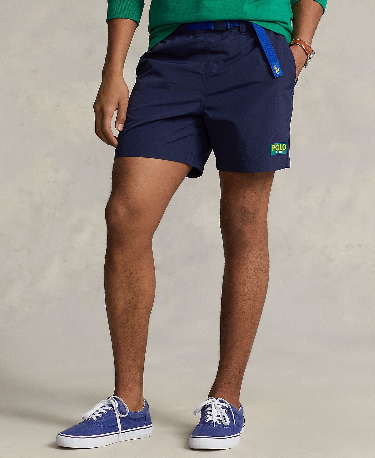 

Мужские водонепроницаемые пляжные шорты-поло Polo Ralph Lauren