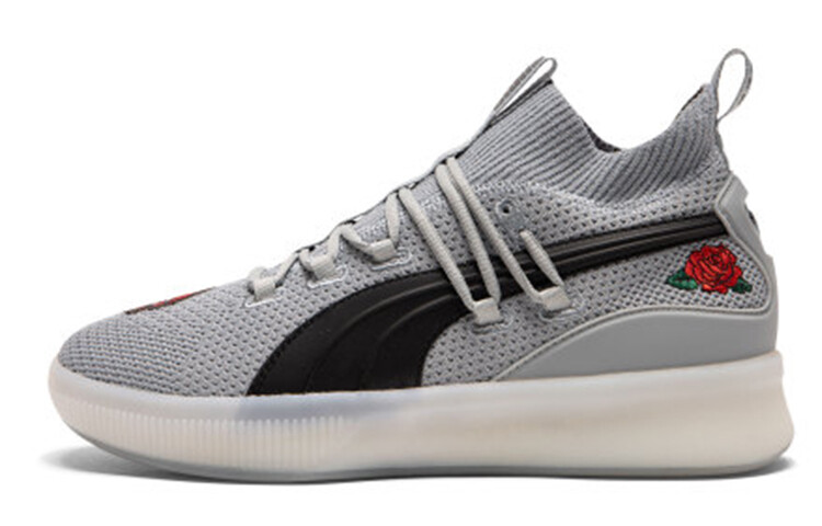 

Мужские баскетбольные кроссовки Puma Clyde Court Roses Минерально-серый