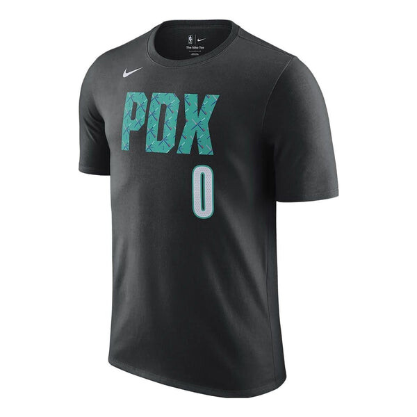 

Футболка x nba portland trail blazers city edition футболка Nike, черный