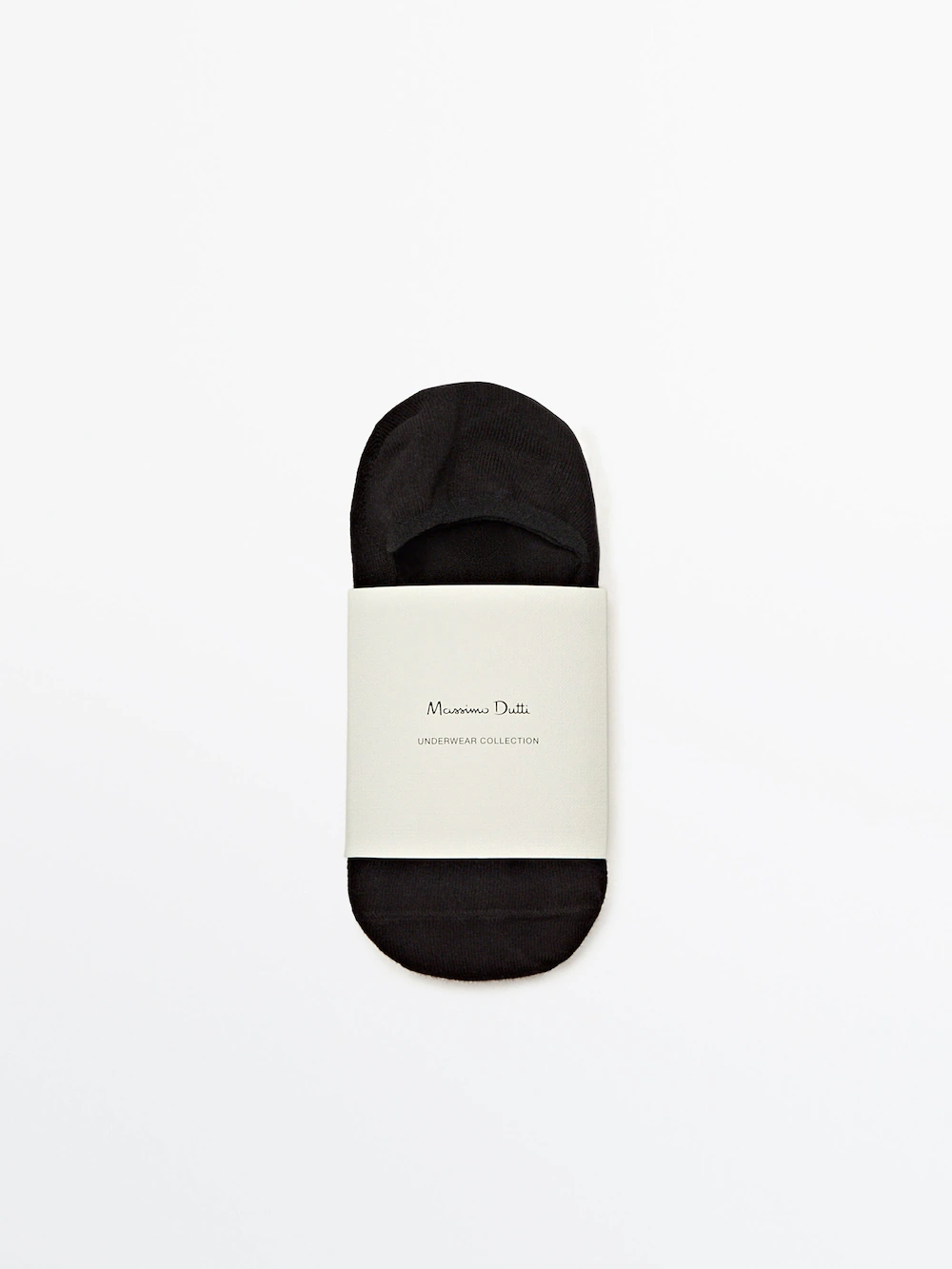 Набор из 3 пар носков из смешанного хлопка Massimo Dutti, черный