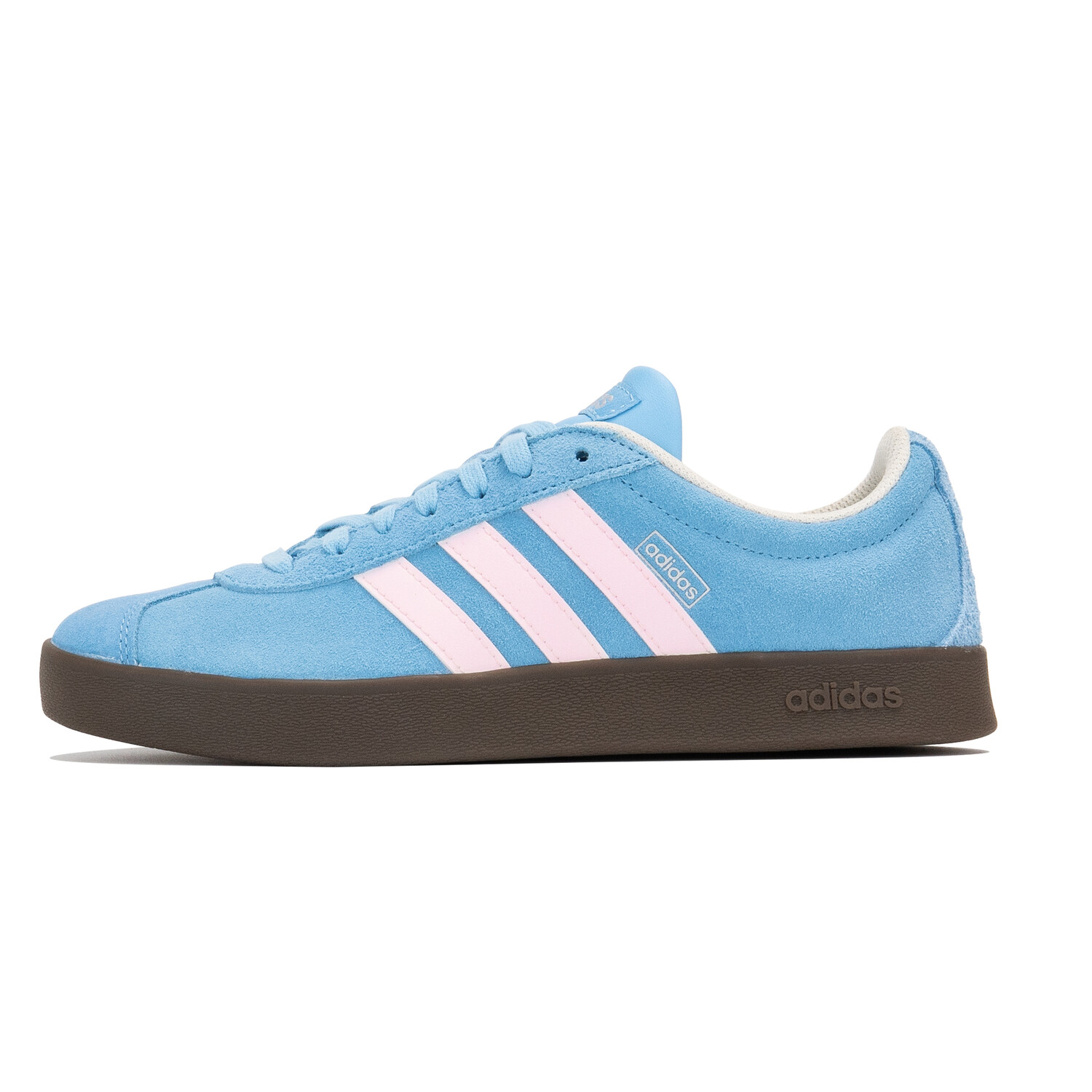 

Кроссовки adidas Vl Court Skateboarding Shoes Unisex Low-top White, голубой