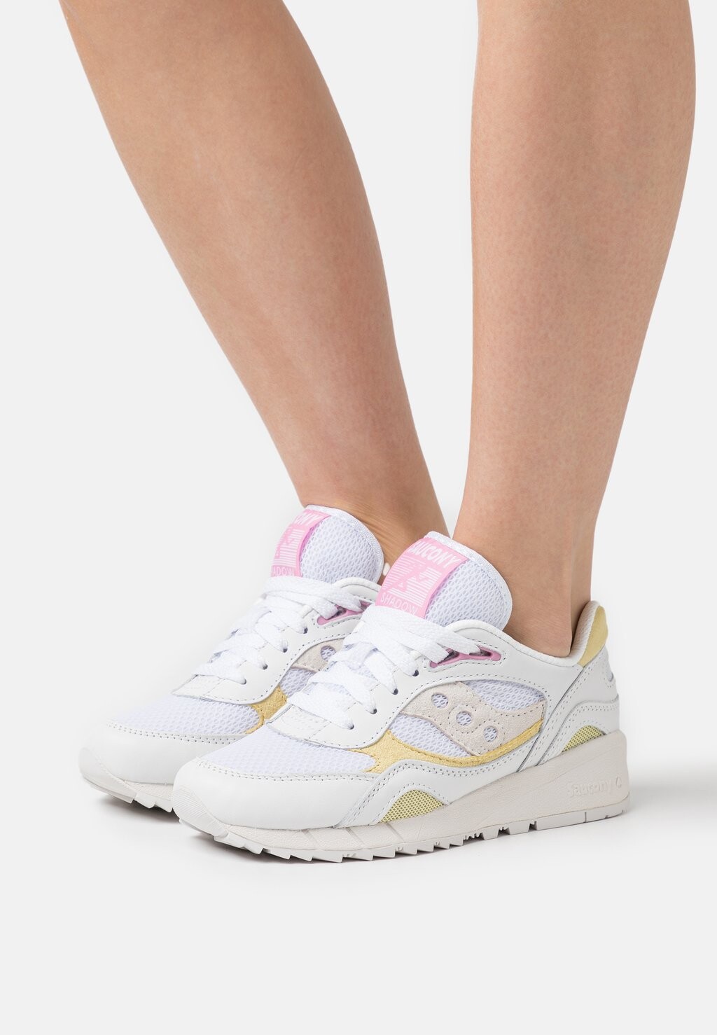 

Кроссовки Saucony, белый/желтый