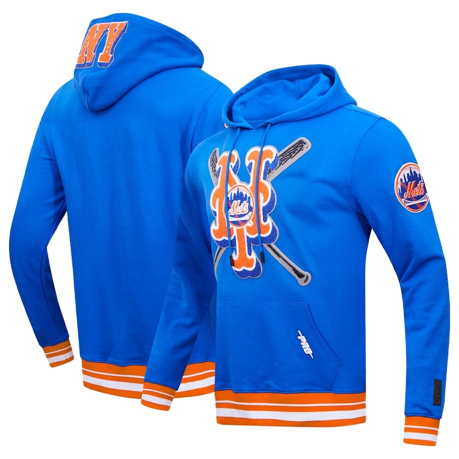 

Пуловер с капюшоном Pro Standard New York Mets, роял
