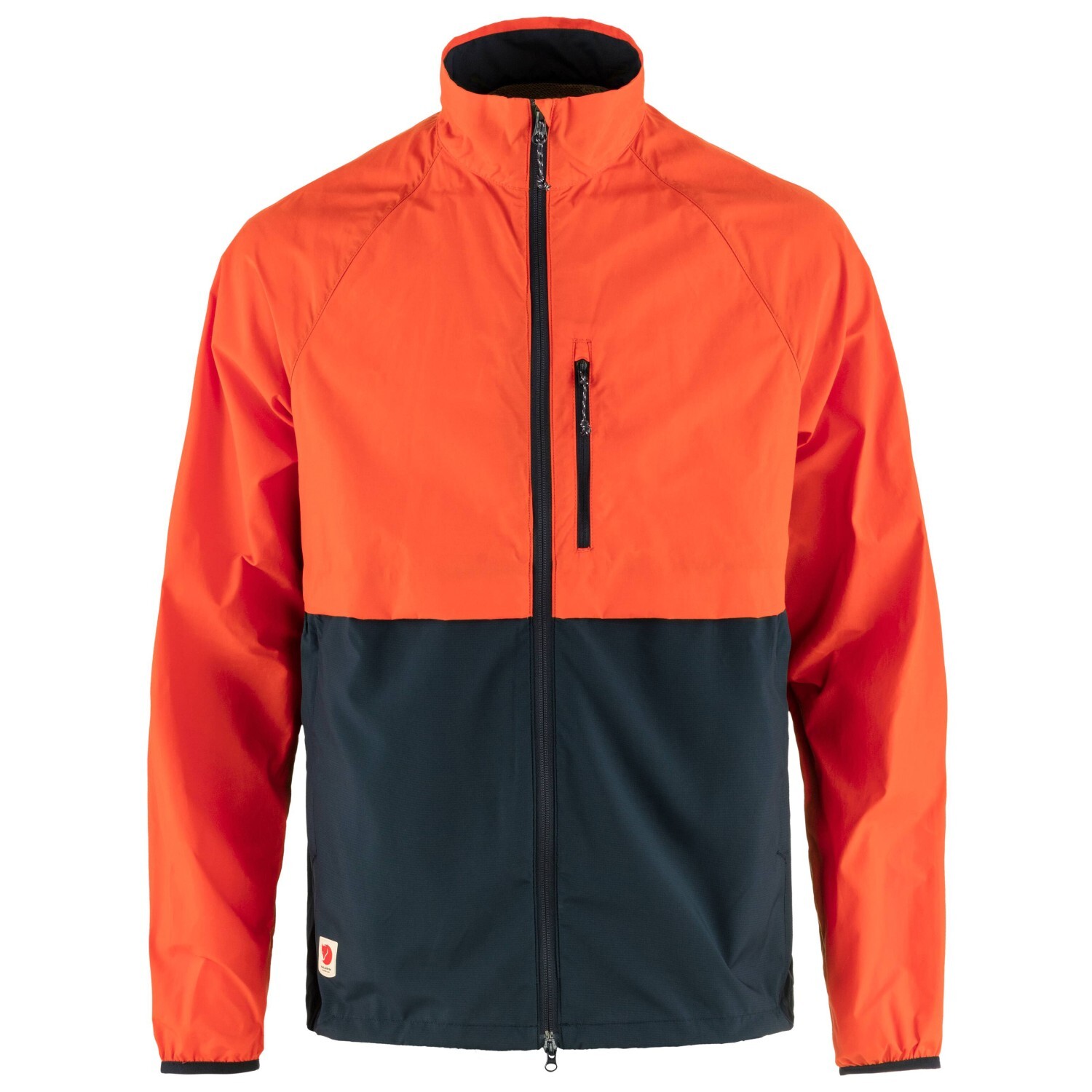

Повседневная куртка Fjällräven Hc Hybrid Wind, цвет Dark Navy/Flame Orange