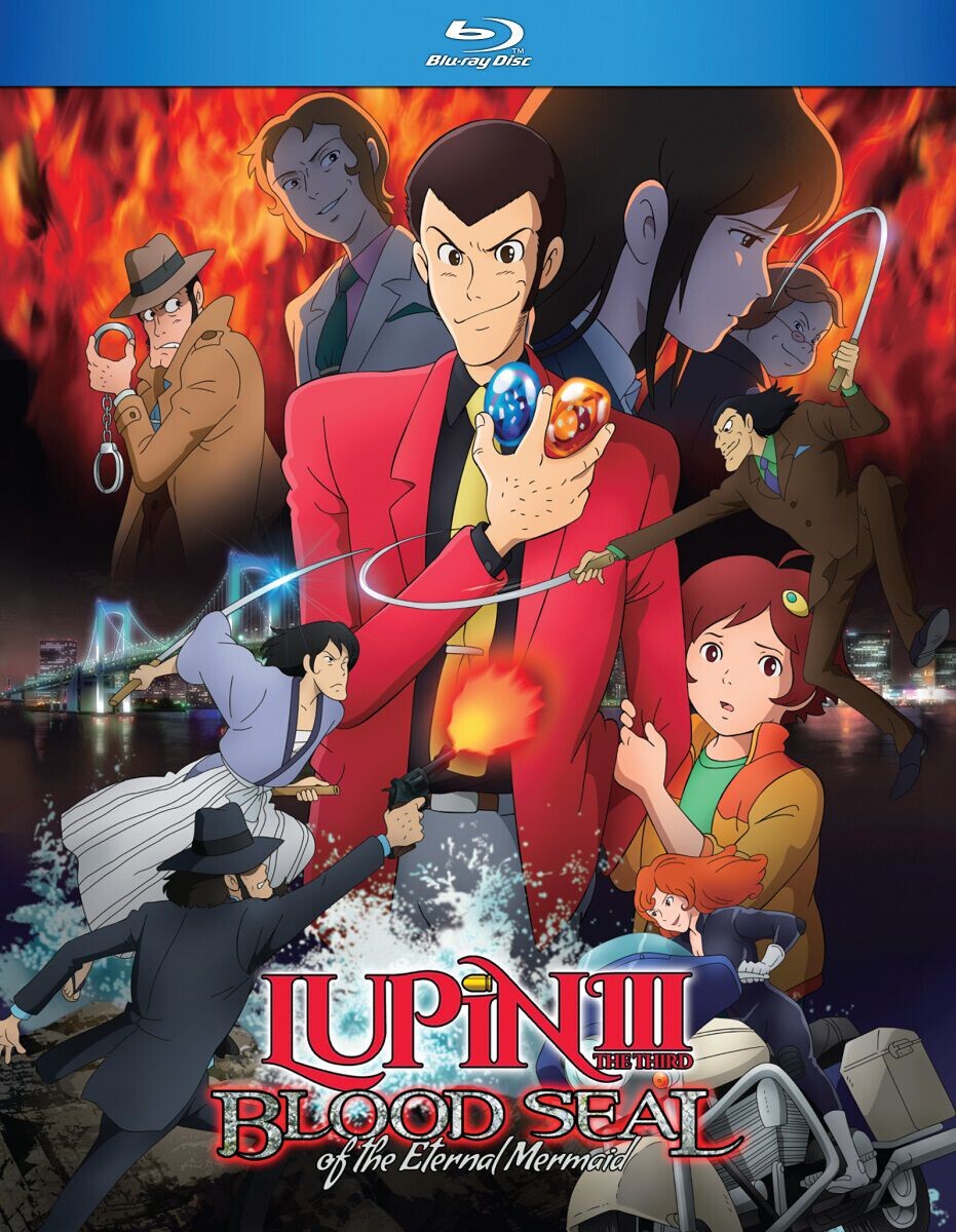 

Blu-Ray диск Lupin the 3rd Blood Seal of the Eternal Mermaid Blu-ray