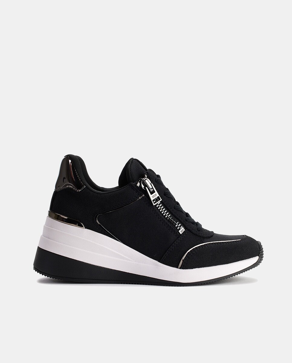 

Женские кроссовки Kaden на низкой танкетке DKNY, черный