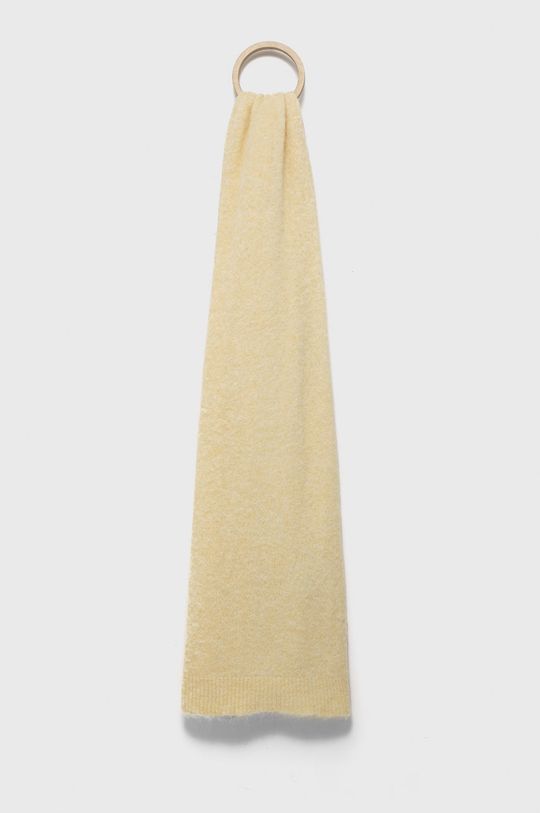 Американский винтажный шерстяной шарф American Vintage, желтый платье из джерси american vintage хаки