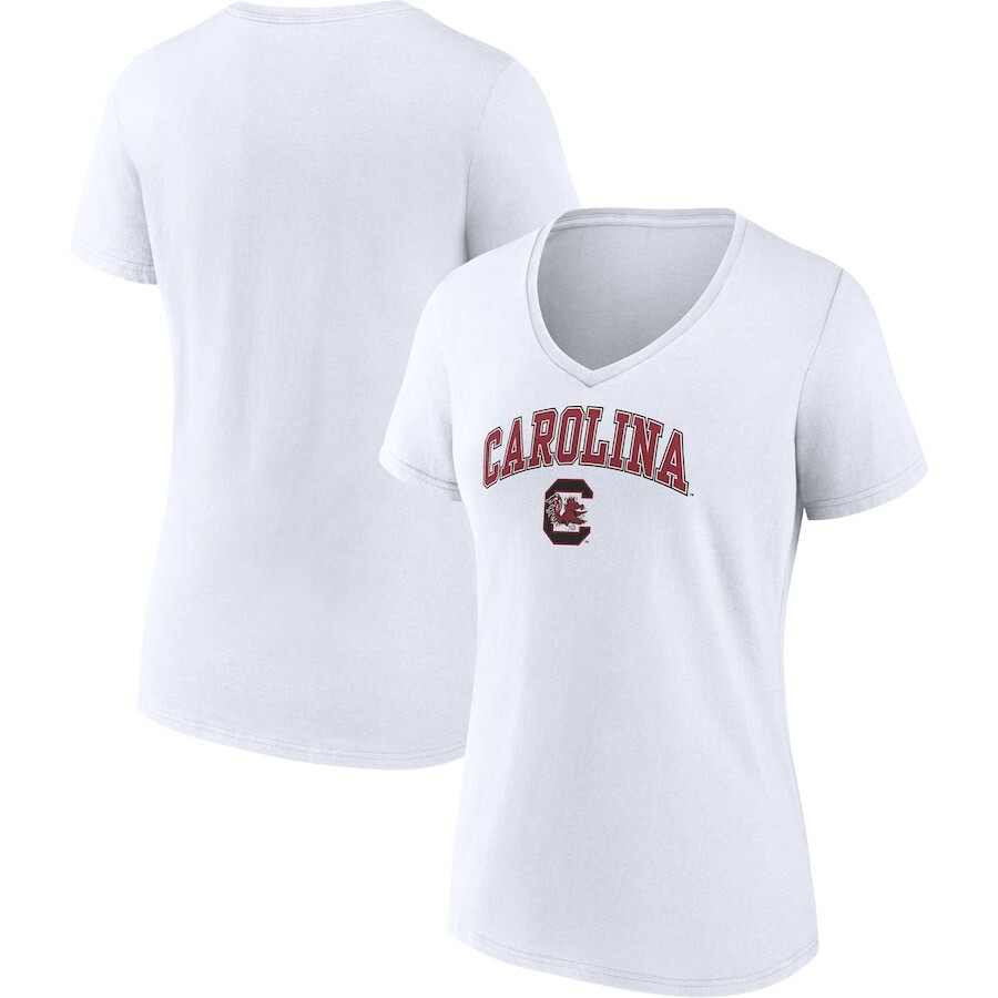 

Футболка с коротким рукавом Fanatics Branded South Carolina Gamecocks, белый