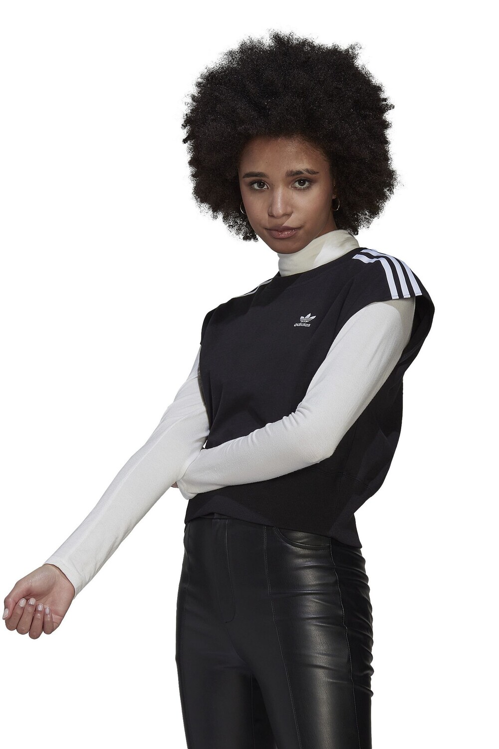 

Футболка adidas Originals Adicolor Classics Waist adidas originals, черный
