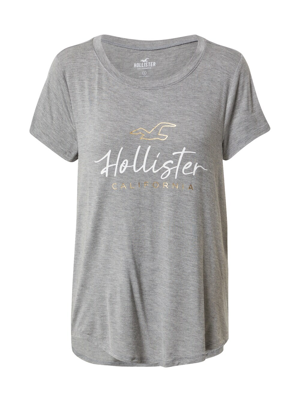 

Рубашка HOLLISTER, пестрый серый