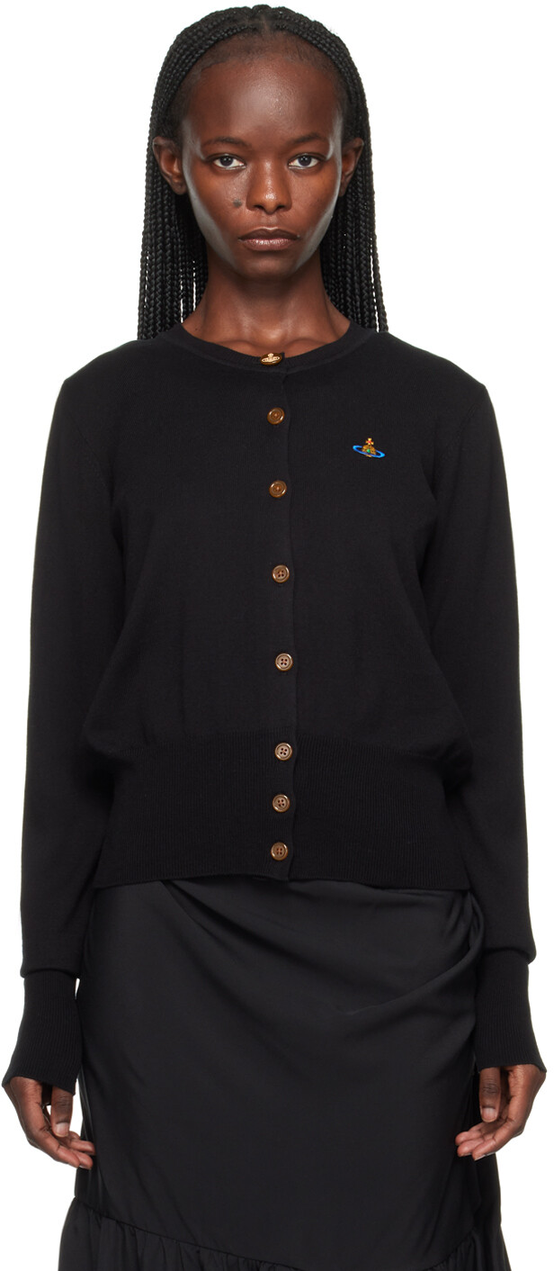 

Черный кардиган с шампанским Vivienne Westwood
