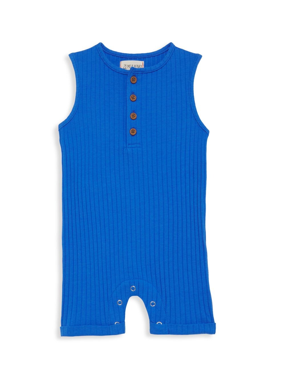 

Комбинезон Henley в рубчик для малышей для мальчиков Me & Henry, зеленый