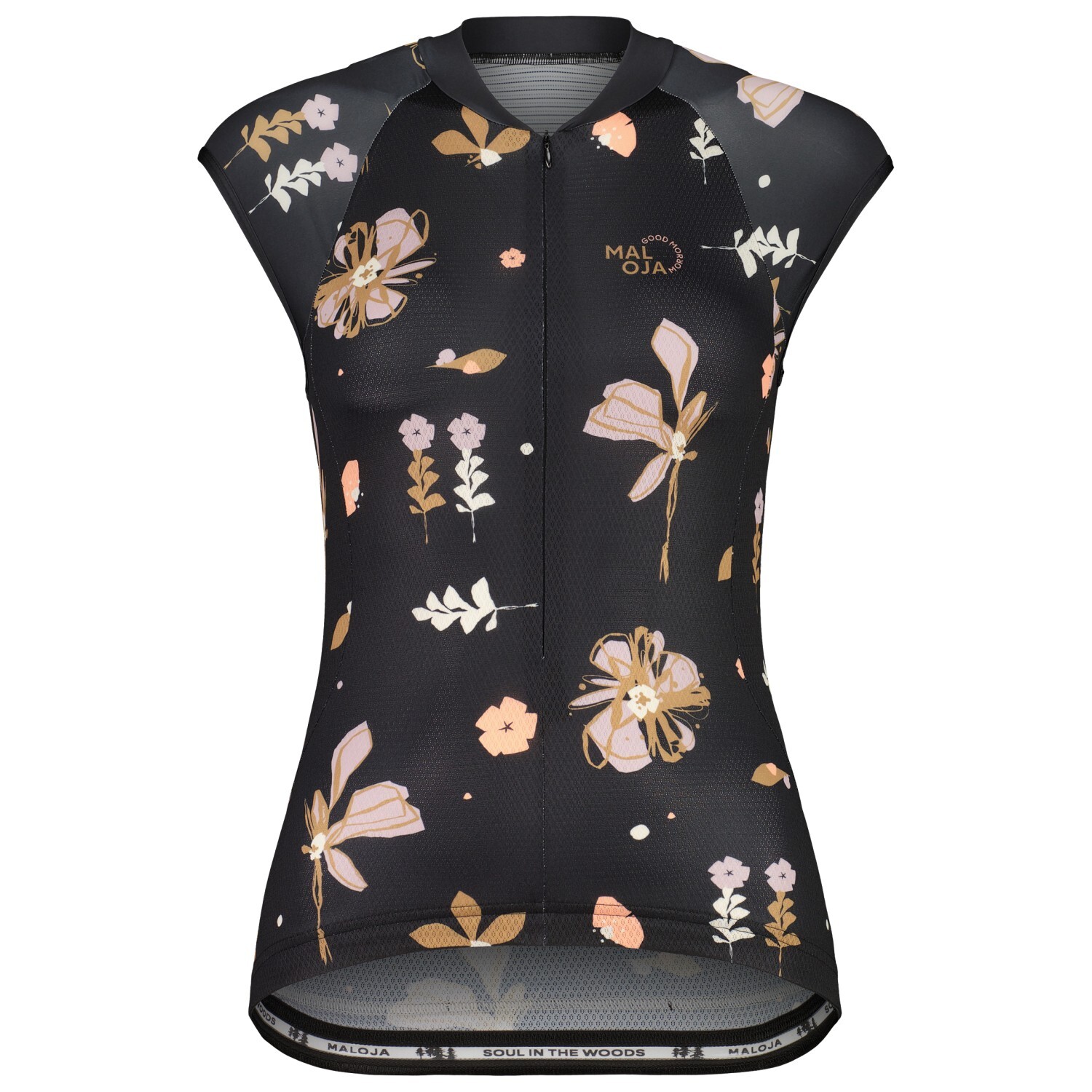 

Велосипедный трикотаж Maloja Women's TennoM Top, цвет Deep Black