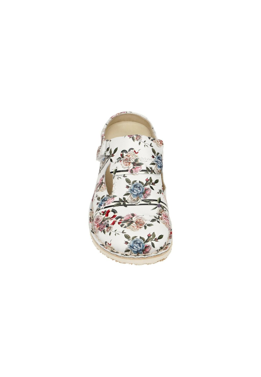 Туфли-лодочки на плоской подошве SONY3DEAL BEQUEME Eject, цвет white / flowered