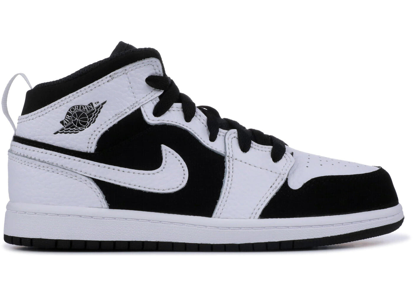 

Кроссовки Jordan 1 Mid White Black