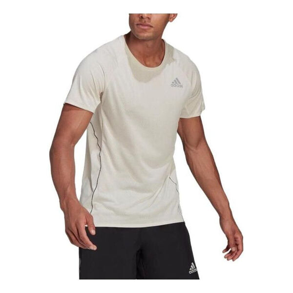 

Футболка Adidas Adi Runner Tee 'Beige', бежевый