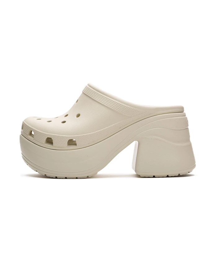 

Мюли на каблуке Crocs, бежевый