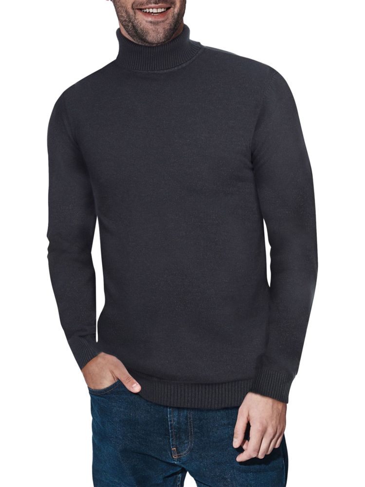 цена Однотонный свитер с высоким воротником X Ray, цвет Charcoal