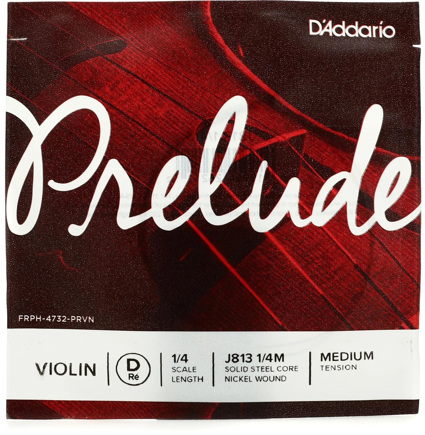

D'Addario J813 Prelude Скрипка D Струна - размер 1/4
