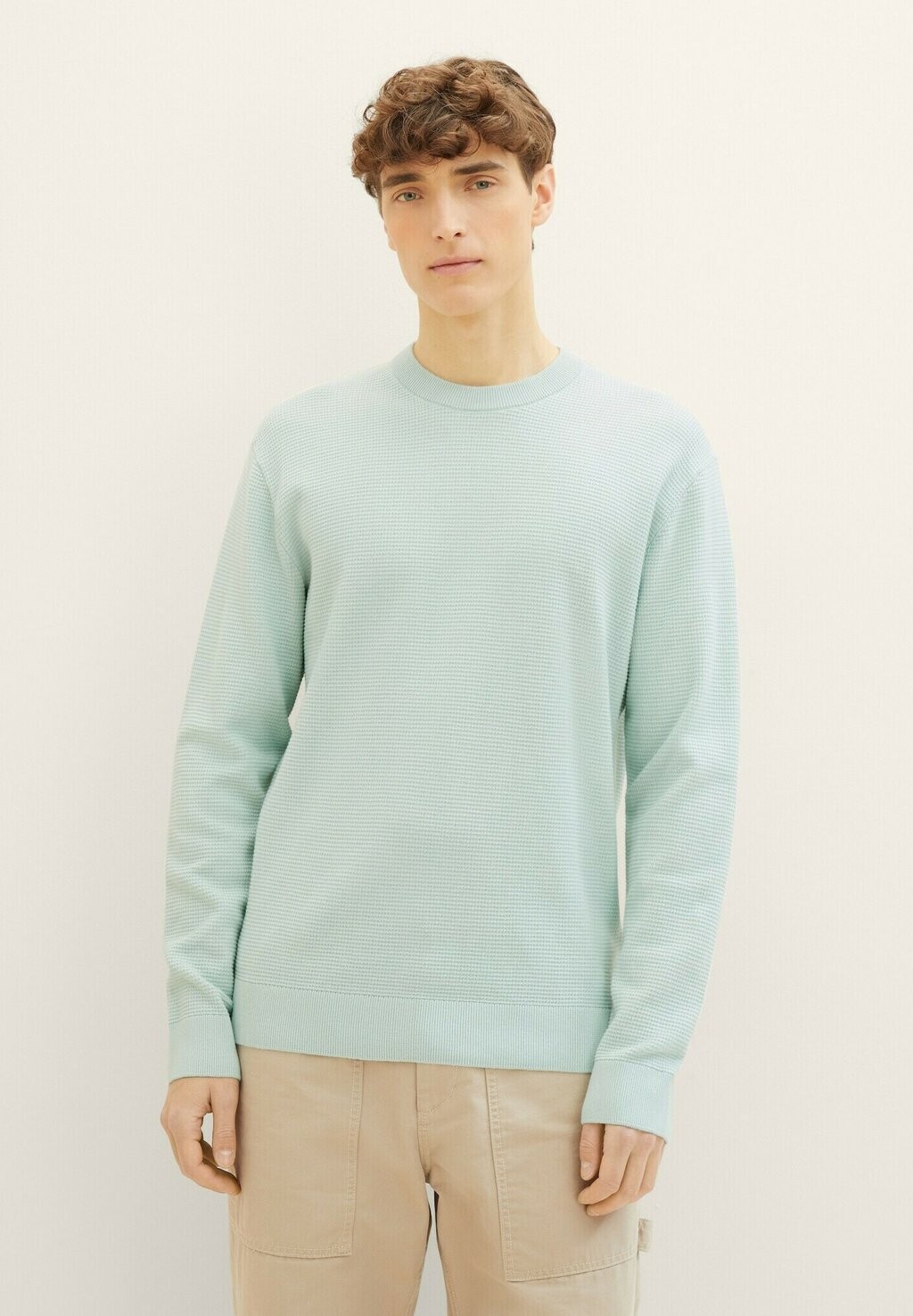 

Вязаный свитер TOM TAILOR DENIM, цвет sea foam