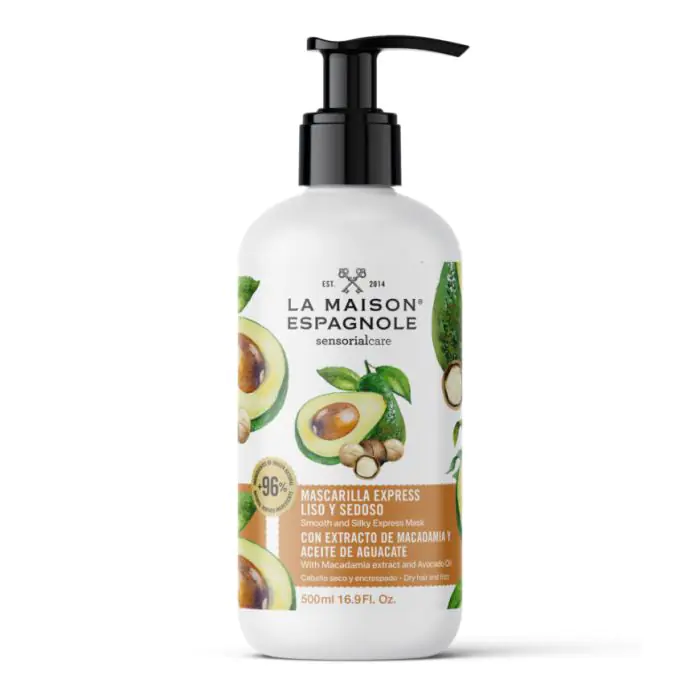 

Маска для волос mascarilla express liso y sedoso La Maison Espagnole, объем 500 мл