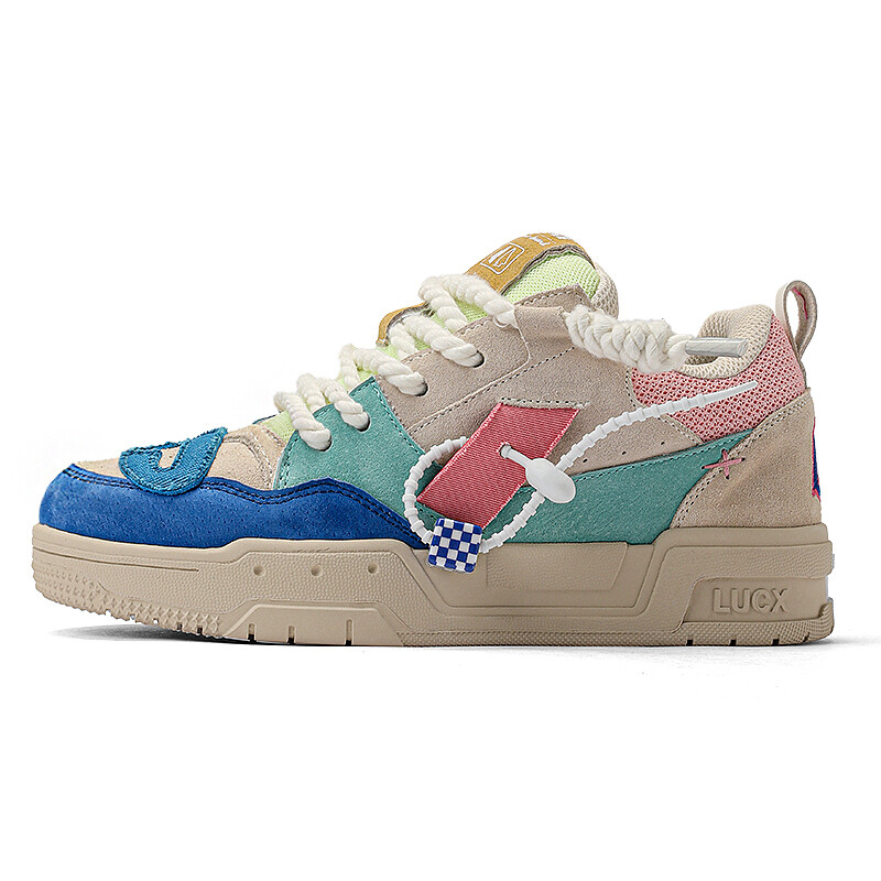 

Кроссовки LUCX Skateboarding Shoes Unisex Low-top, цвет Mismatched