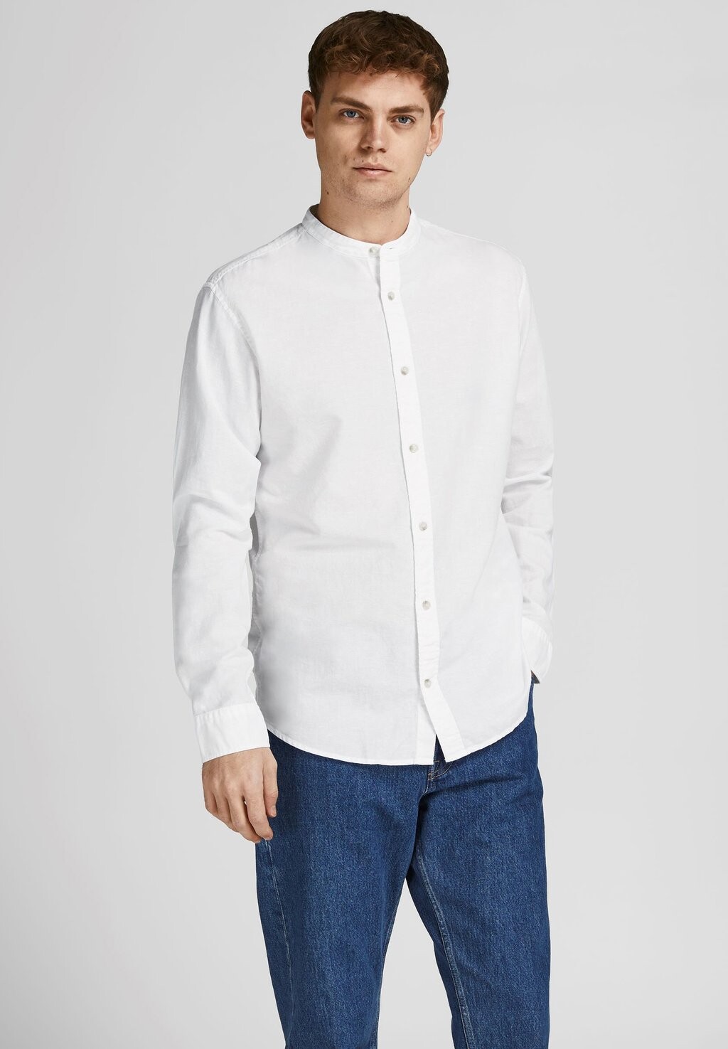 

Рубашка JJESUMMER BAND Jack & Jones, белый