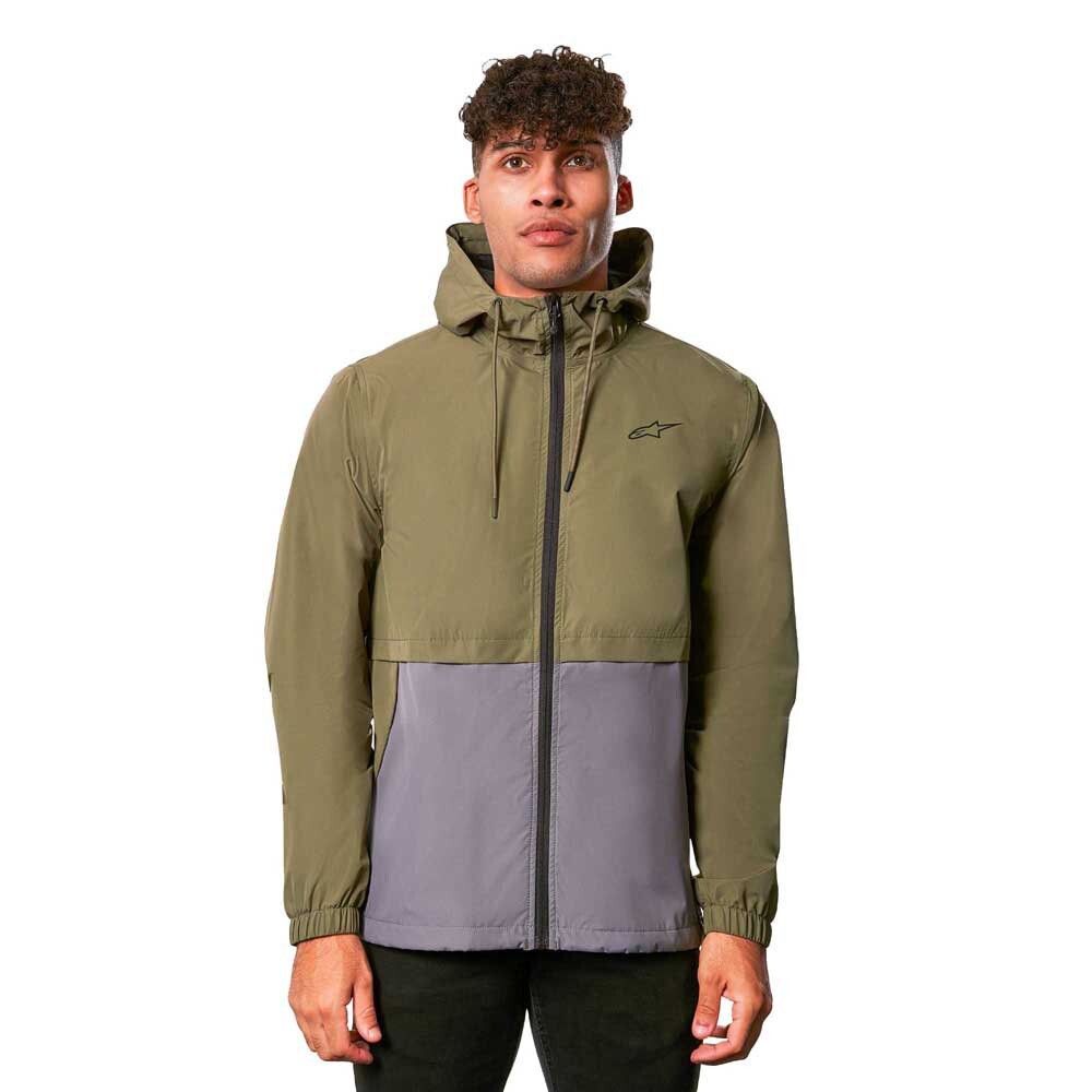 

Куртка Alpinestars Avid Wind Hoodie, зеленый