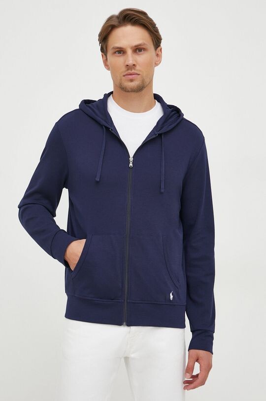 

Хлопковая толстовка Polo Ralph Lauren, темно-синий