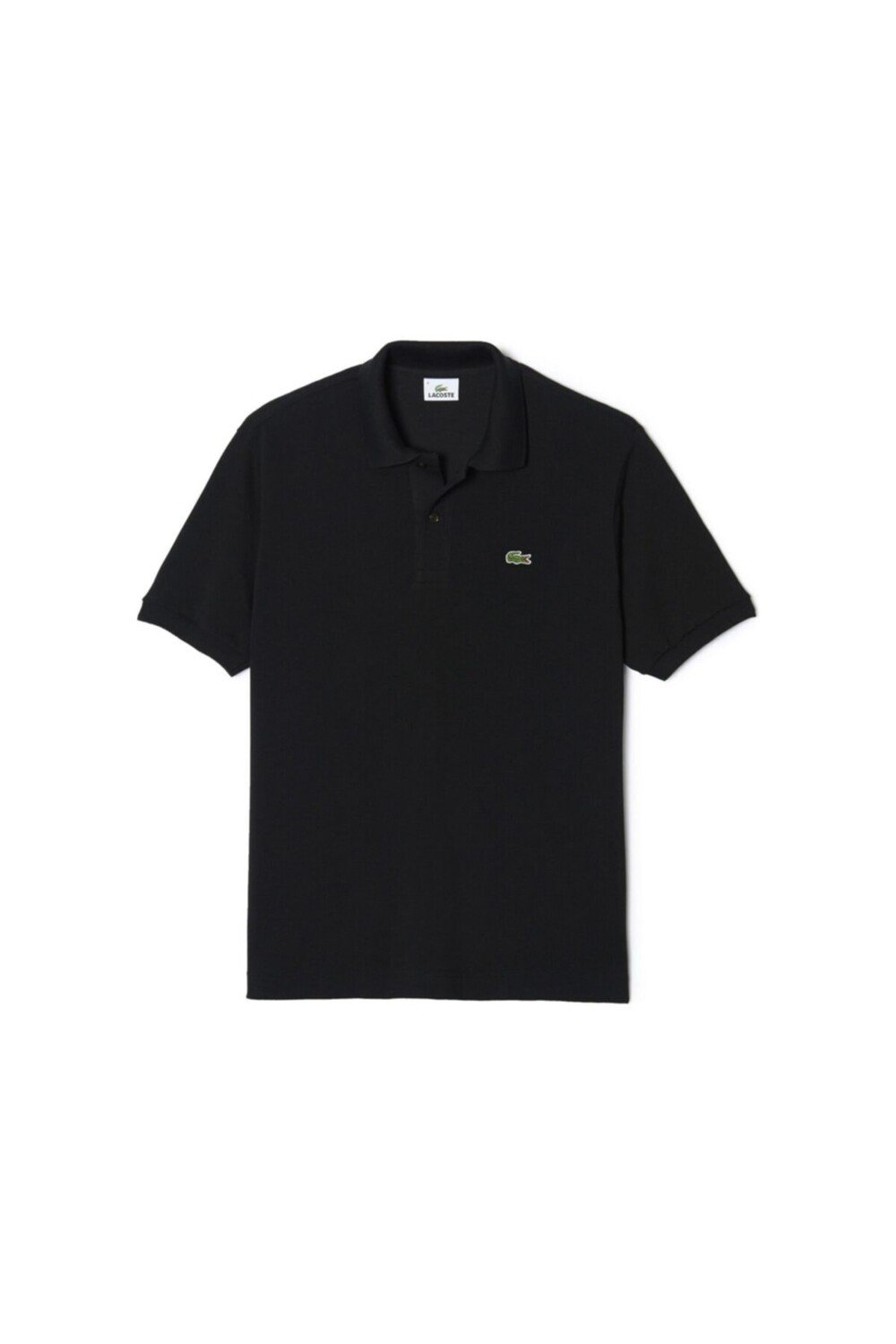 

Мужская футболка-поло классического кроя Lacoste, черный