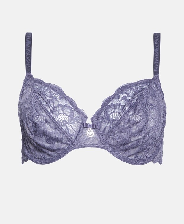 

Бюстгальтер на косточках, чашка BD Emporio Armani, лиловый