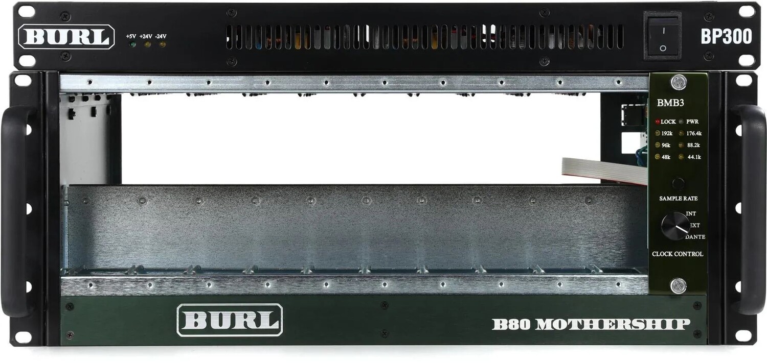 

Интерфейс AD/DA Burl Audio B80 Mothership с материнской платой BMB3 Dante