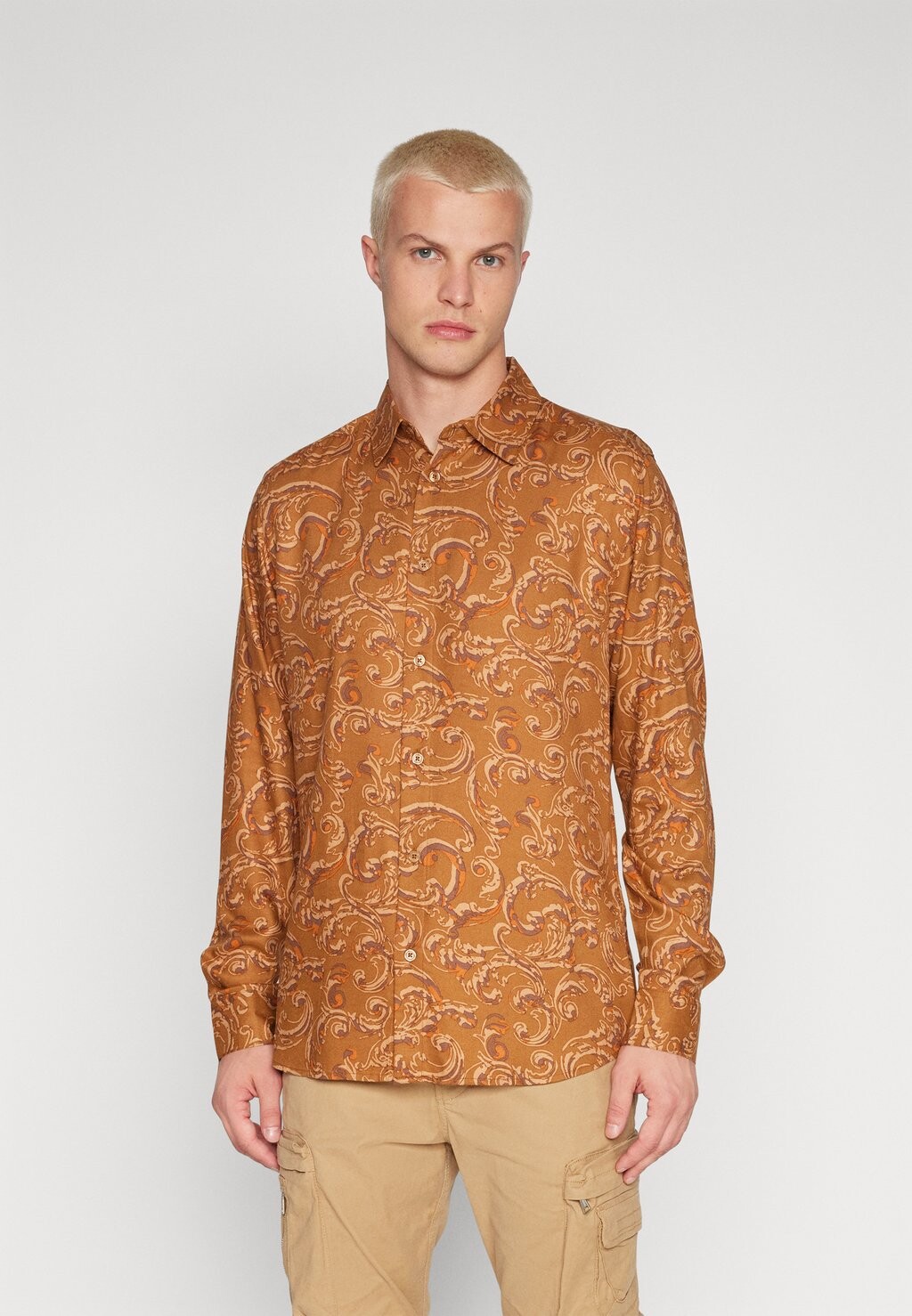 

Рубашка ONSLOLLY SLIM Only & Sons, халат монки