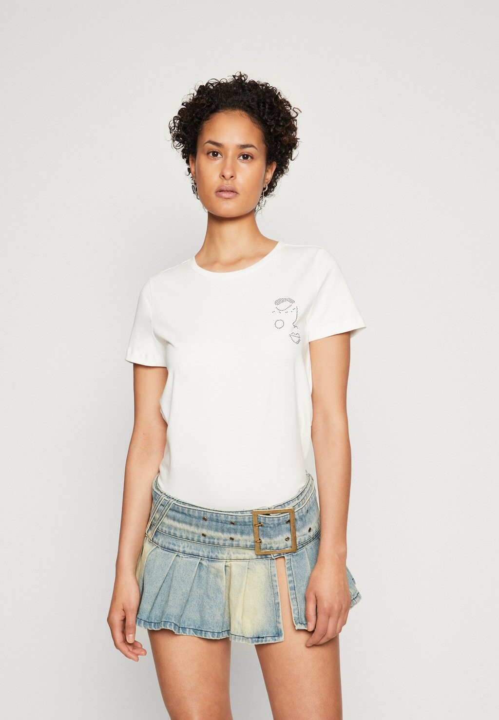 

Футболка с принтом VMFRANCIS Vero Moda, белый