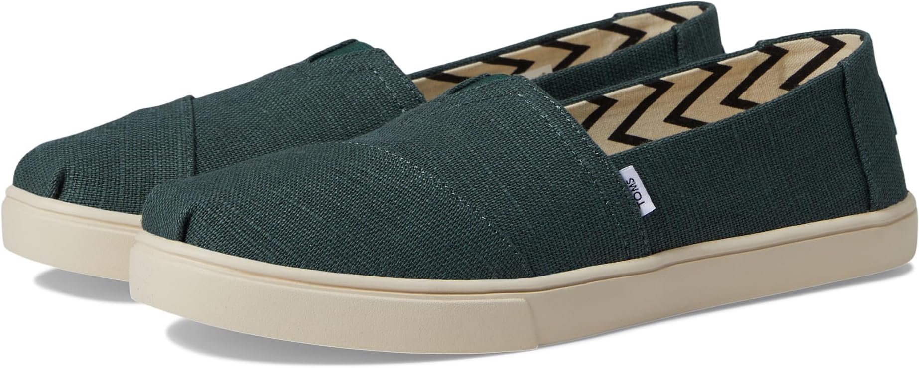 

Кроссовки Alpargata Cupsole TOMS, цвет Stormy Green Heritage Canvas