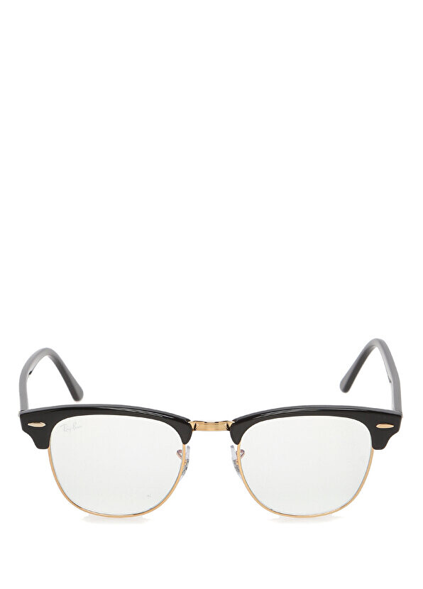 

Черные прозрачные солнцезащитные очки унисекс круглой формы Ray-Ban