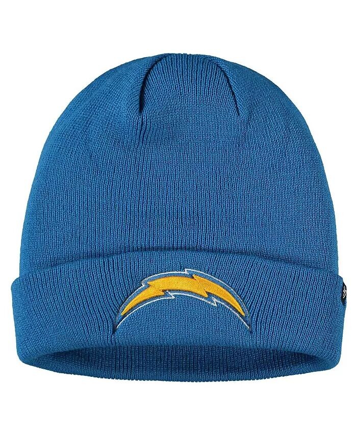 

Мужская пудрово-синяя вязаная шапка Los Angeles Chargers Primary с манжетами '47 Brand, синий