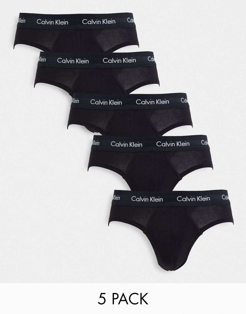 

Черные трусы-хипстеры Calvin Klein (5 штук)