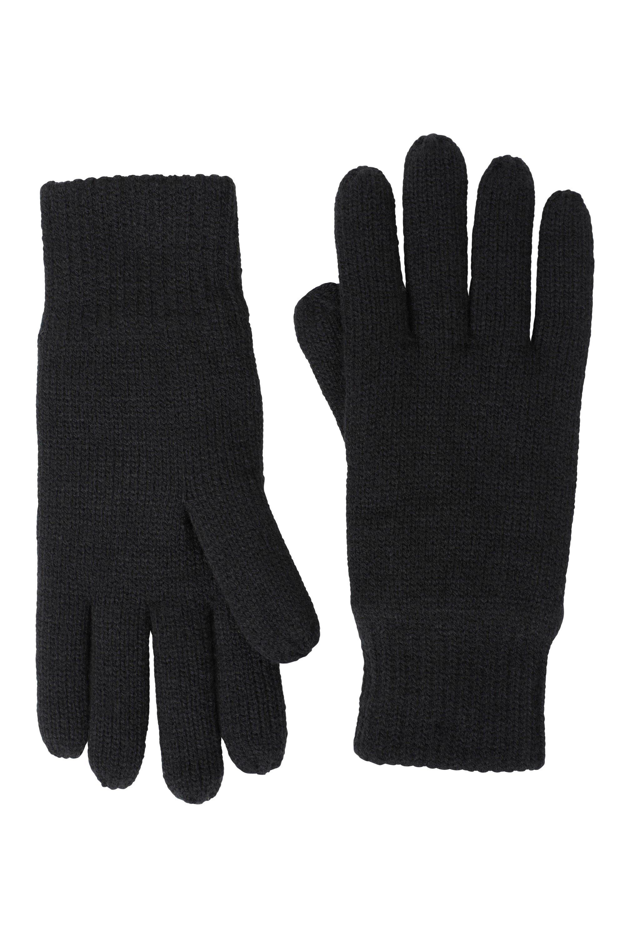Thinsulate Glove Утепленные вязаные теплые перчатки Mountain Warehouse, черный единорог перчатка трикотажные зимние теплые мягкие перчатки mountain warehouse фиолетовый